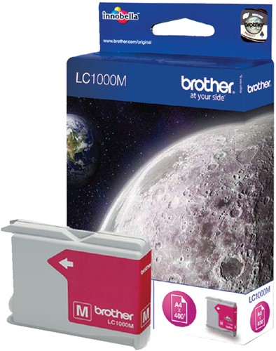 Inktcartridge Brother LC1000M magenta
