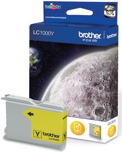 Inktcartridge Brother LC1000Y geel