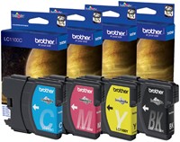 Inktcartridge Brother LC1100BK zwart-2
