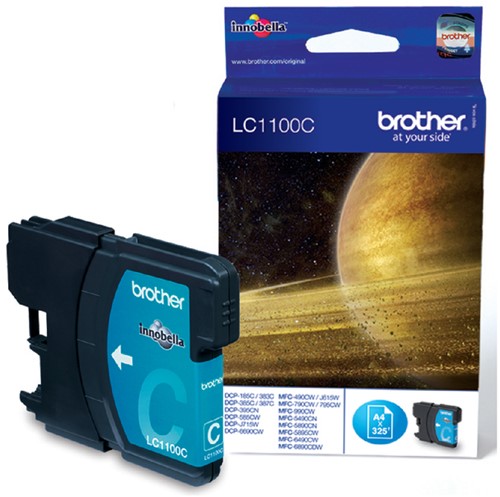 Inktcartridge Brother LC1100C cyaan