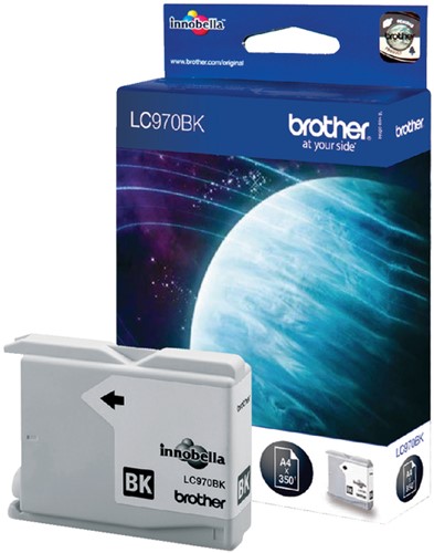 Inktcartridge Brother LC970BK zwart