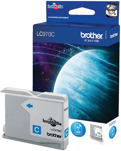 Inktcartridge Brother LC970C cyaan