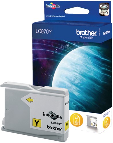Inktcartridge Brother LC970Y geel