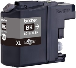 Inktcartridge Brother LC127BK HC zwart