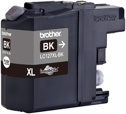 Inktcartridge Brother LC127BK HC zwart