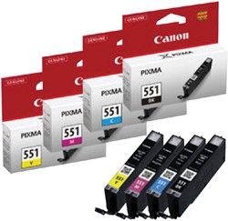 Canon inkjetprintersupplies CLI500 serie