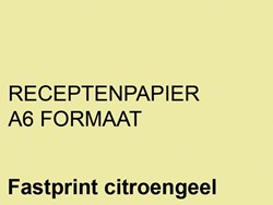 Fastprint Receptenpapier A6