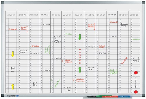 Jaarplanner Premium verticaal 60x90cm