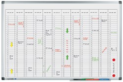 Legamaster jaarplanner verticaal