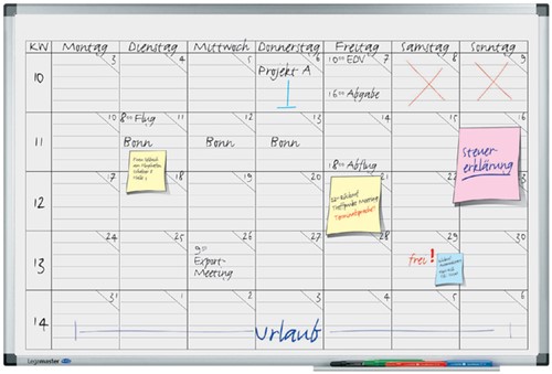 Planbord Lega Premium Universeel 60x90cm