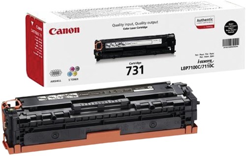 Tonercartridge Canon 731 HC 2.4K zwart