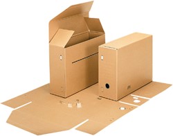 Archiefdoos gemeente Esselte folio Bruin 650gr 360x260x110mm