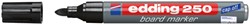 Viltstift Edding 250 whiteboard rond 1,5-3mm zwart