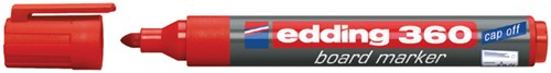 Viltstift Edding 360 whiteboard rood