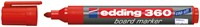 Viltstift Edding 360 whiteboard rood