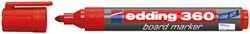 Viltstift Edding 360 whiteboard rood
