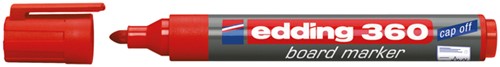 Viltstift Edding 360 whiteboard rood