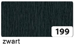 Crepepapier Folia 250x50cm NR199 zwart