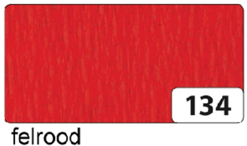 Crepepapier Folia 250x50cm NR134 rood