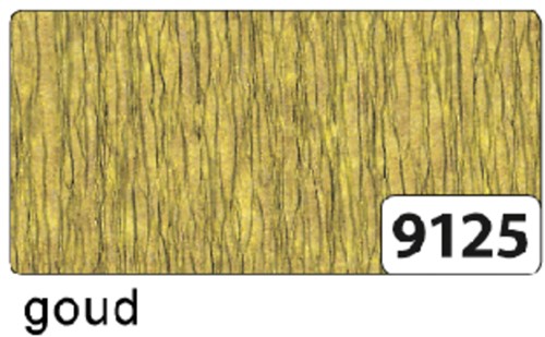 Crepepapier Folia 250x50cm NR9125 goud