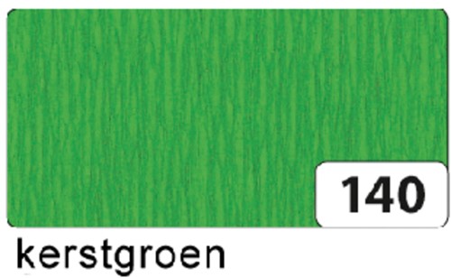 Crepepapier Folia 250x50cm NR140 kerstgroen