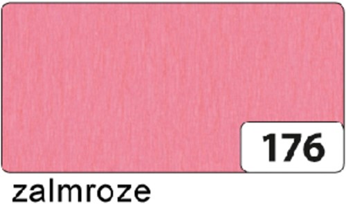 Crepepapier Folia 250x50cm NR176 zalmroze