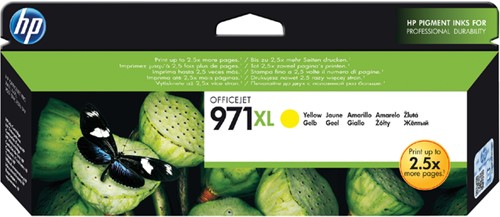 Inktcartridge HP CN628AE (971XL) geel