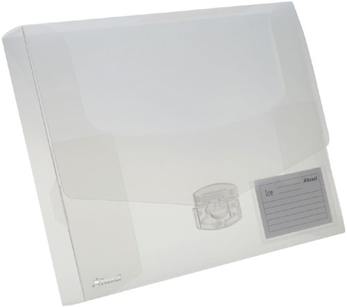 Elastobox Rexel ice 40mm transparant