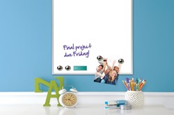 Quartet whitebord met aluminium lijst