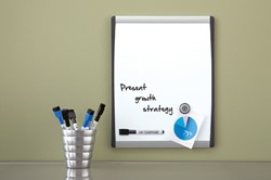 Quartet whitebord gewelfd