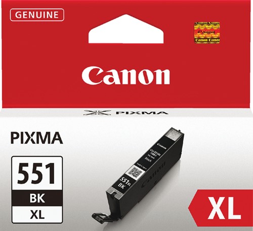Inktcartridge Canon CLI-551BK XL zwart