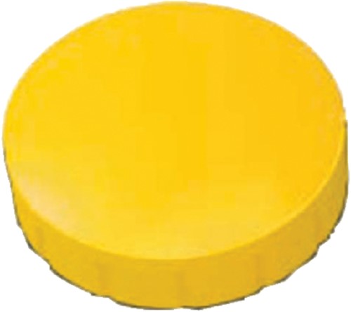 Magneten Maul Solid 20mm 0,3kg geel pk/10