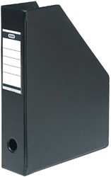 Tijdschriftencassette opvouwbaar A4 zwart