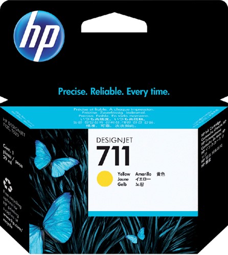 Inktcartridge HP CZ132A (711) 29ml geel