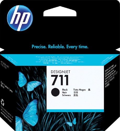 Inktcartridge HP CZ133A (711XL) 80ml zwart