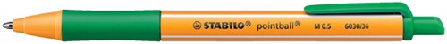 Balpen Stabilo Pointball groen