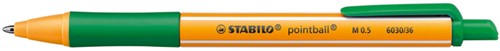 Balpen Stabilo Pointball groen