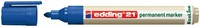 Viltstift Edding 21 EcoLine blauw