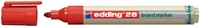 Viltstift Edding 28 EcoLine whiteboard rood