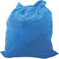 Afvalzakken HDPE 70X110x0.027cm 120Liter blauw ds/300-2