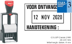 Colop woord-/datumstempel Classic