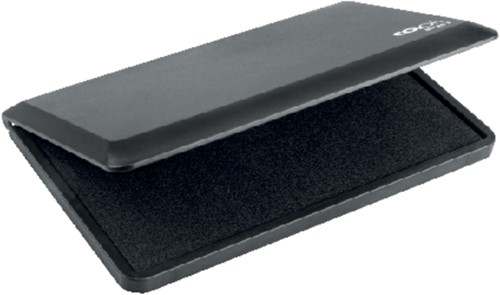 Stempelkussen  9x16cm zwart