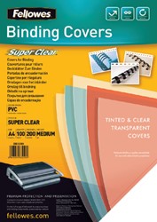 Fellowes voorbladen PVC transparant
