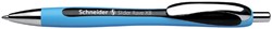 Balpen Schneider Slider Rave blauw/zwart