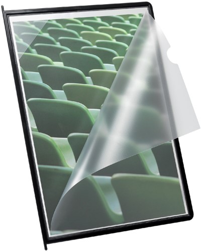Flex-O-Frame A4 tas met pen zwart