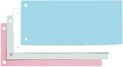 Scheidingsstroken 105x240mm blauw pk/100-2