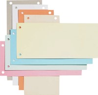 Scheidingsstroken 120x225mm blauw pk/100-2