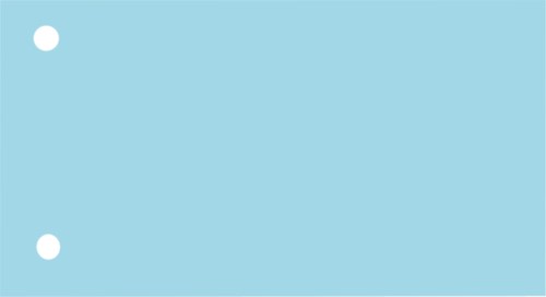 Scheidingsstroken 120x225mm blauw pk/100