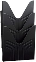 Folderhouder Folio wand set 3 stuks zwart-2