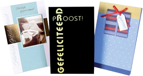 Wenskaart navulset Hallmark verjaardag man pk/6